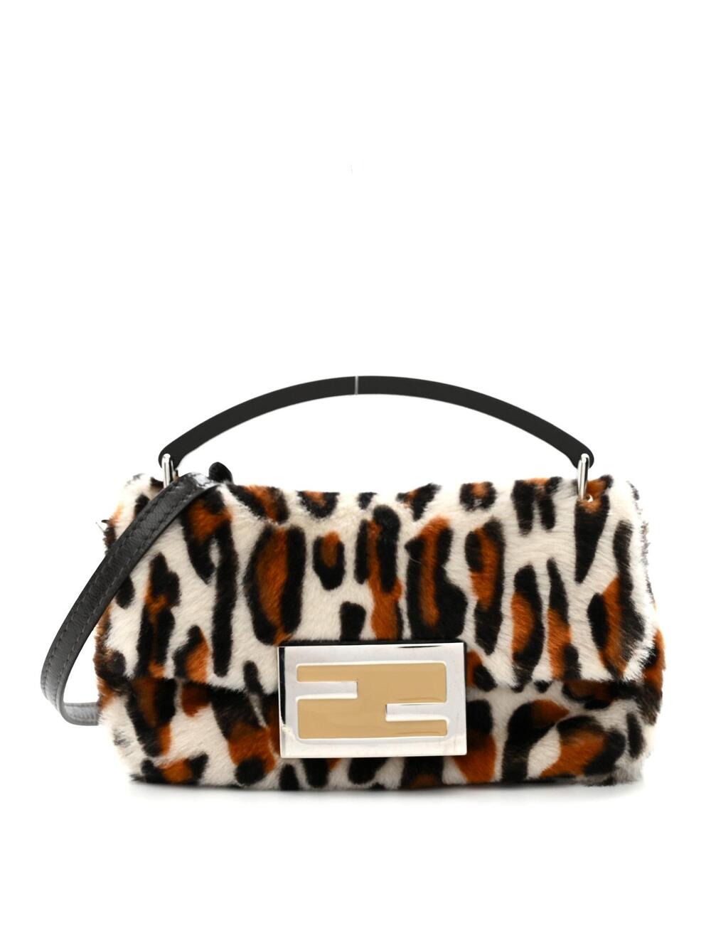 Fendi Calf Hair Leopard Print Phone #364417F12B